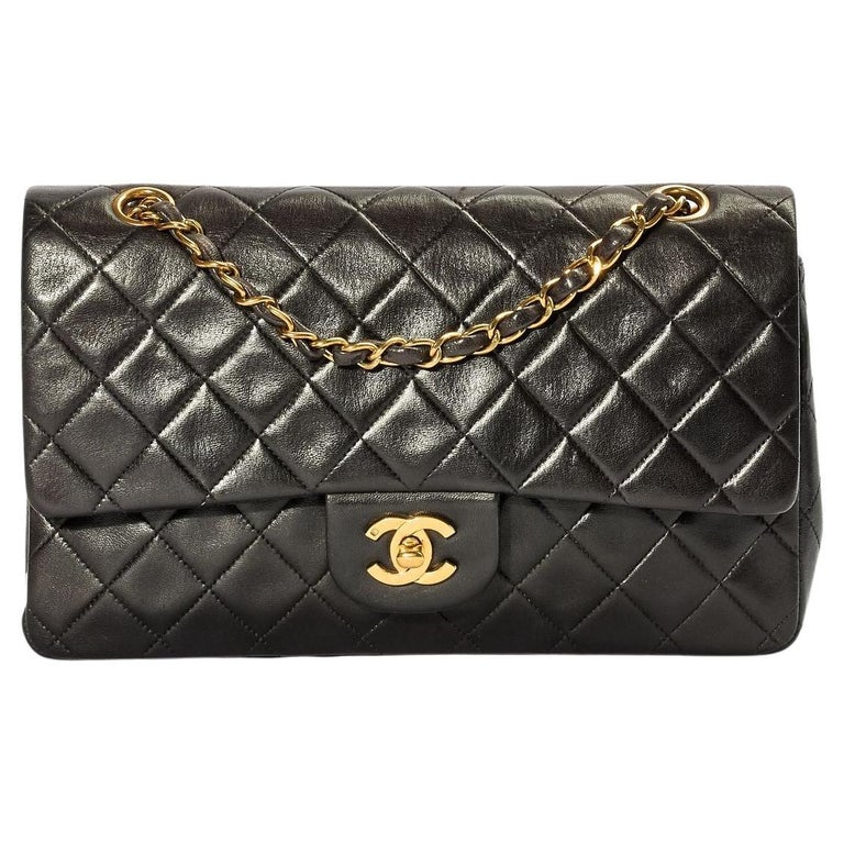 Chanel Timeless Vintage Schwarz im Angebot bei 1stDibs