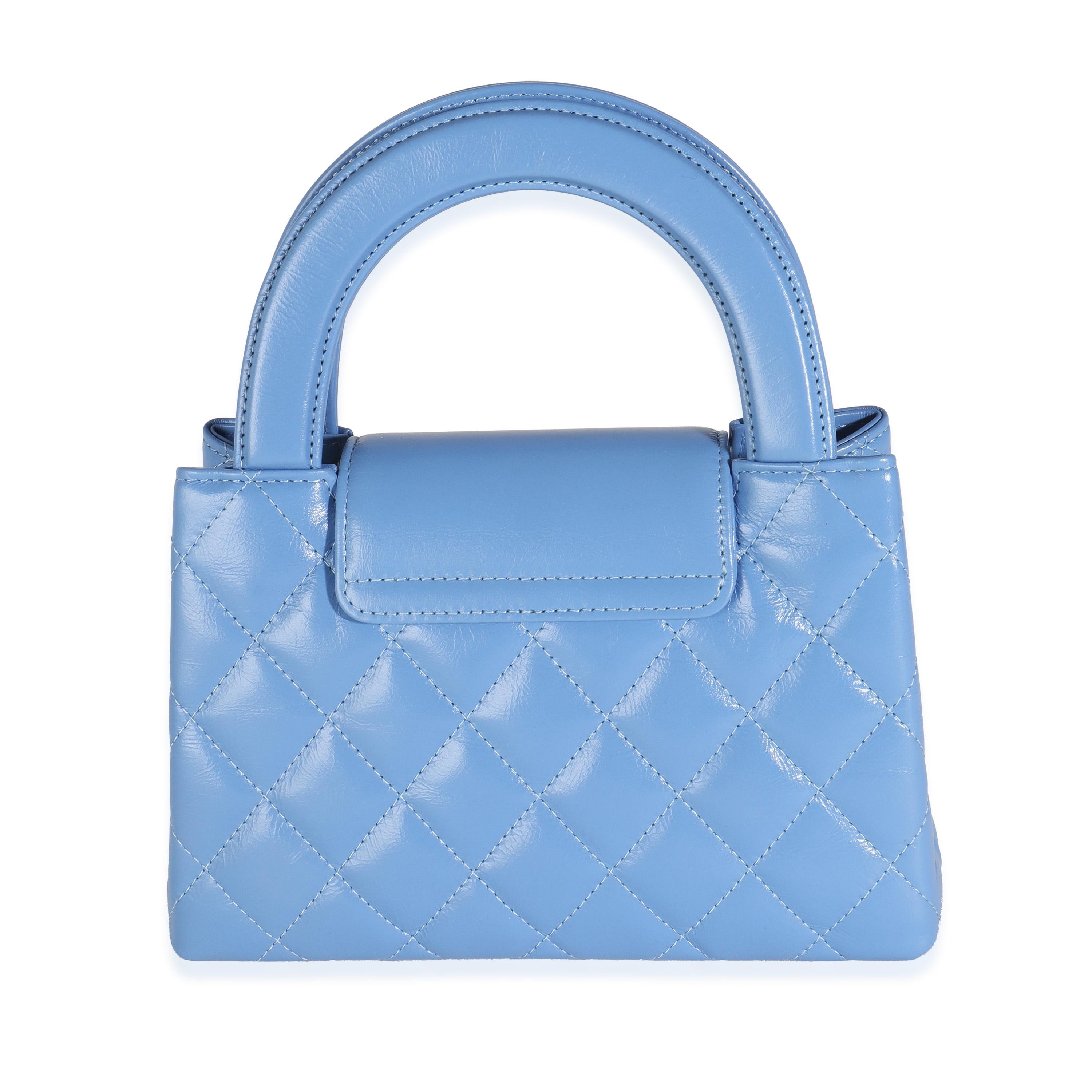 Listing Title: Chanel 25C Navy Shiny Quilted Aged Calfskin Nano Kelly
SKU: Z143931
Condition: Pre-owned 
Handbag Condition: Pristine
Condition Comments: Item has no indication of wear.  Final sale.
Brand: Chanel
Model: Nano Kelly
Origin Country: