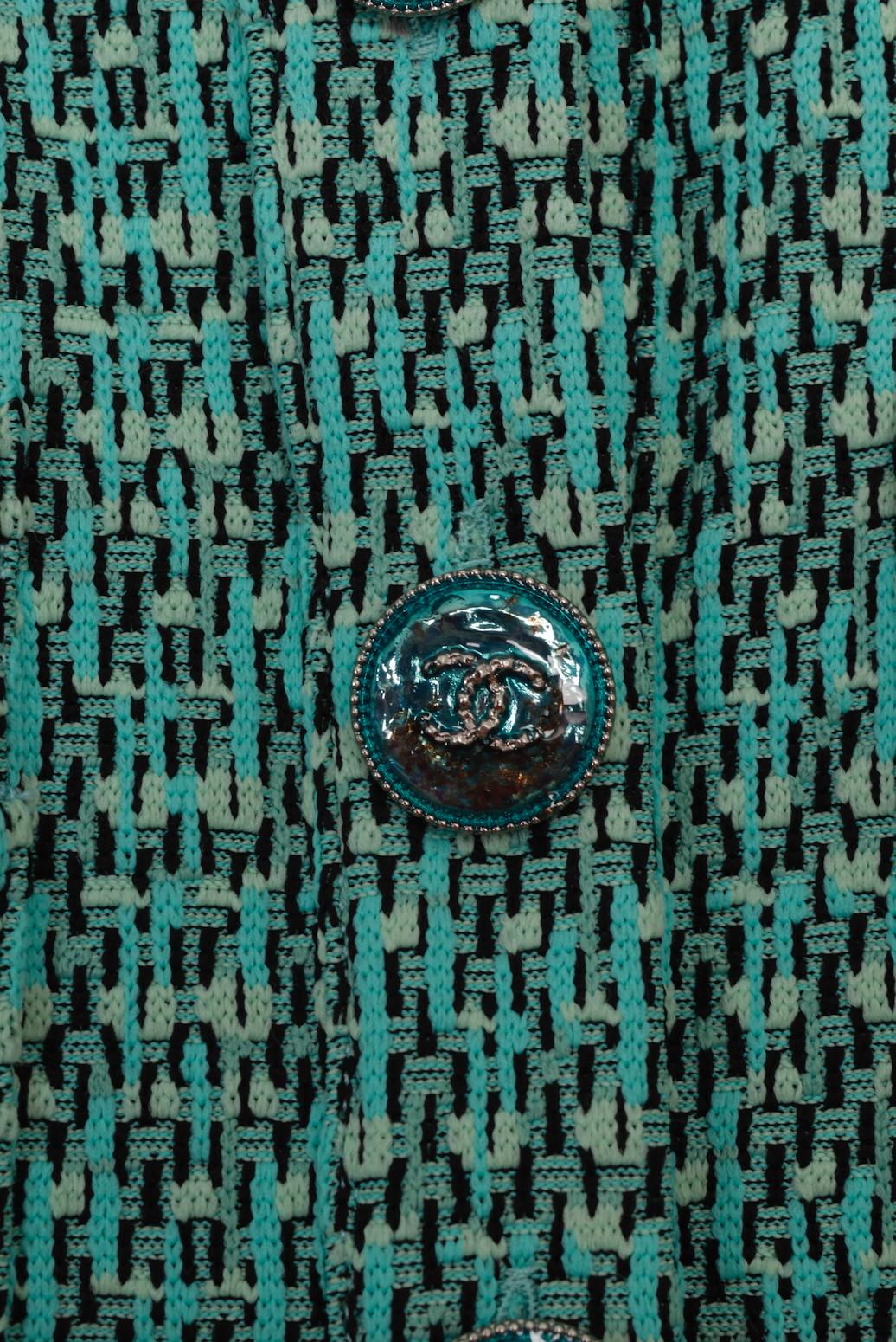 Chanel 25C  Maillot de bain une pièce avec poches et boutons Nouveau avec étiquettes en vente 2