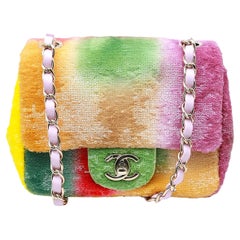 Chanel 25S Multicolor Sequin Mini Square Flap Crossbody Bag