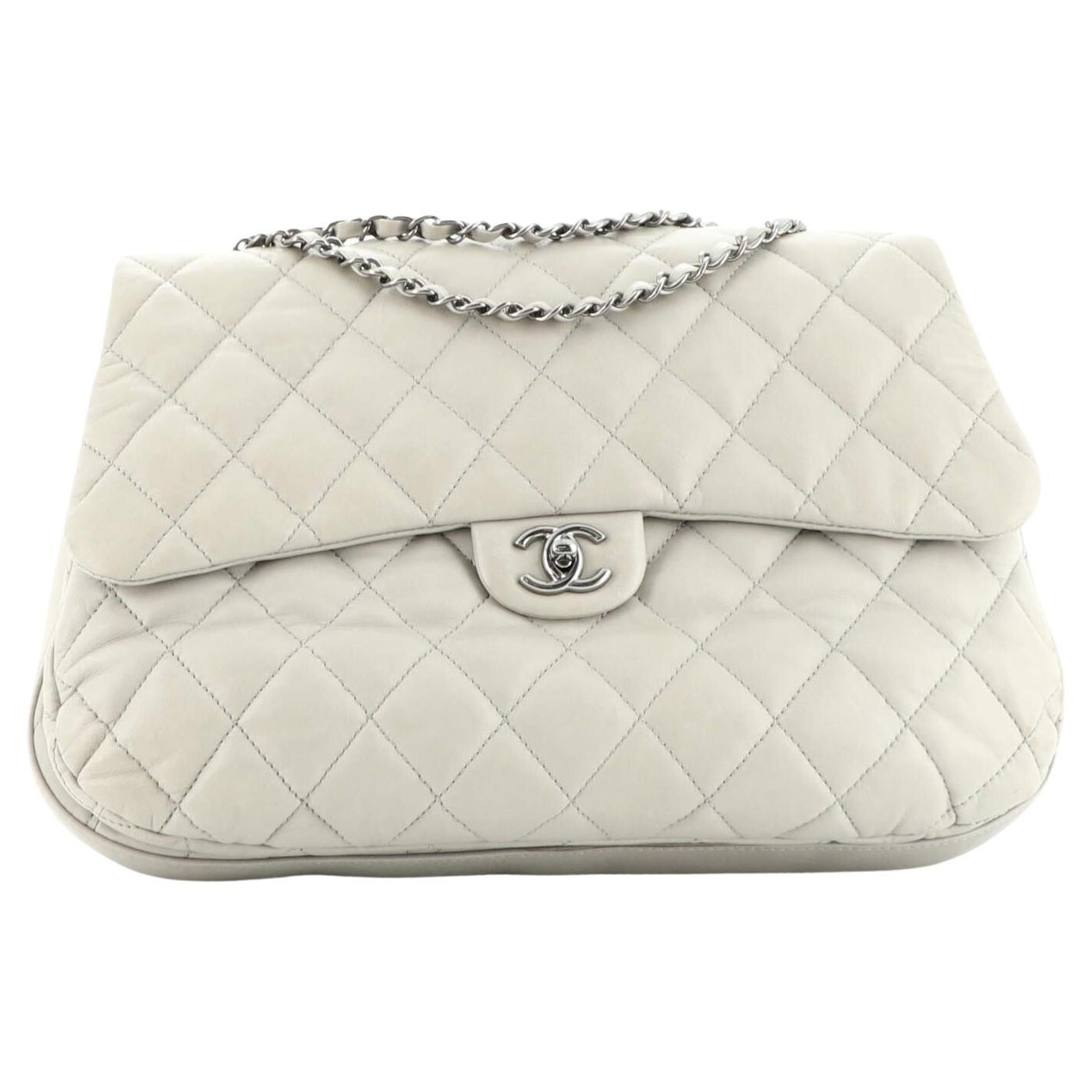 Chanel 3 Accordion Bag Quilted Lambskin Maxi at 1stDibs