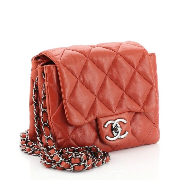 Chanel 3 Accordion Flap Bag Quilted Lambskin Mini at 1stDibs | chanel 3  flap bag, chanel 3 accordion mini flap bag, small accordion flap bag