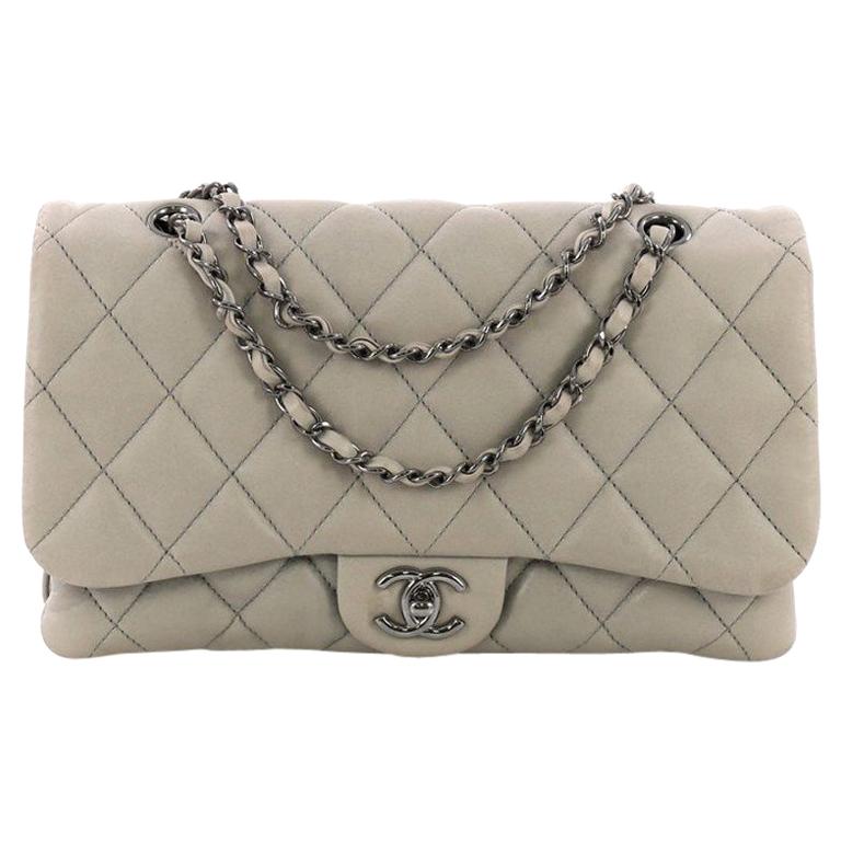 Chanel 3 Bag Quilted Lambskin Jumbo at 1stDibs | coach double accordion zip  wallet, chanel 3 flap bag, chanel 3 piece bag
