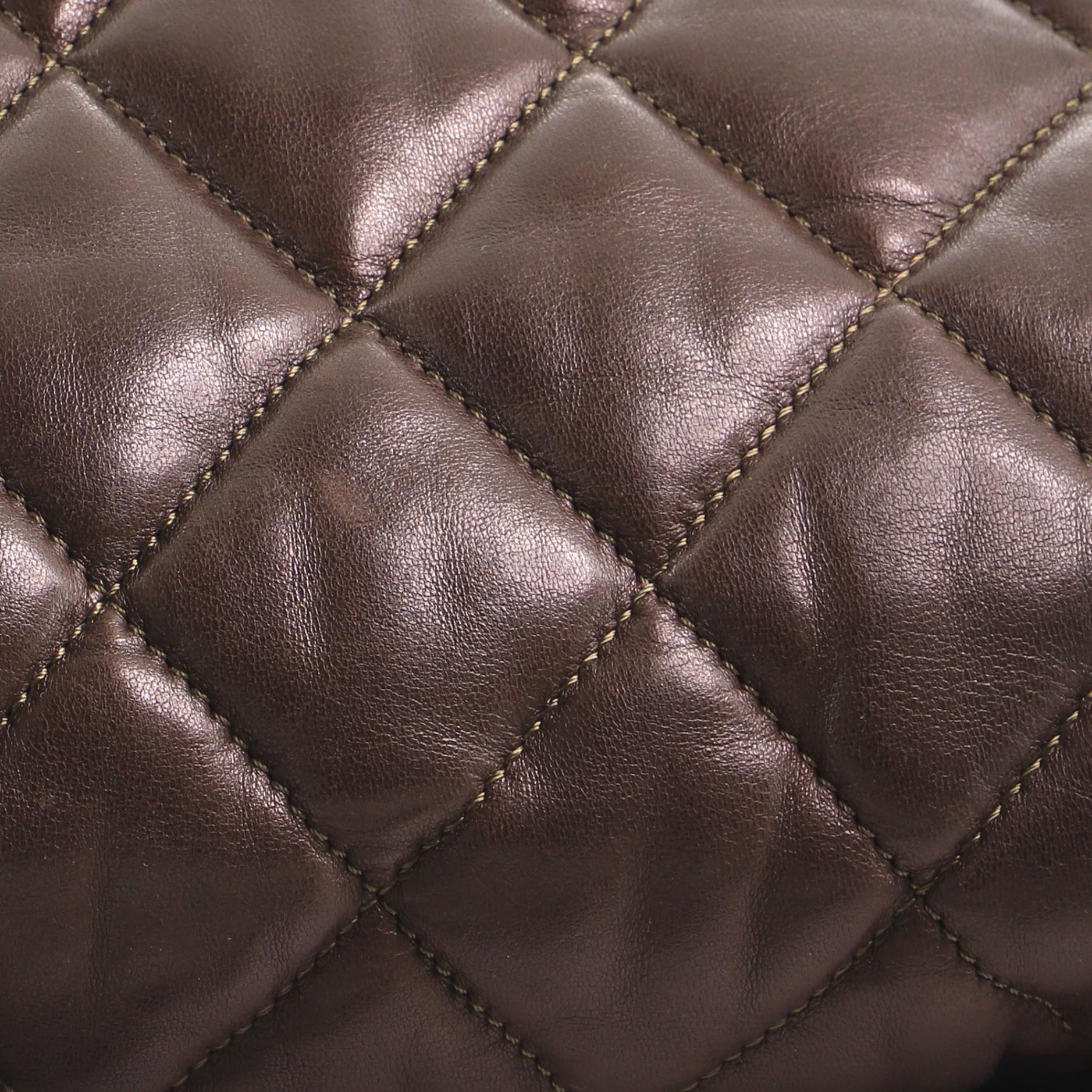 Chanel 3 Flap Bag Quilted Lambskin Maxi 3