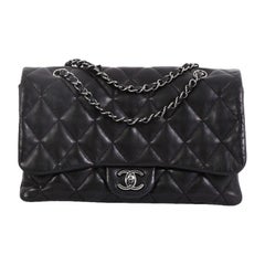 Chanel 3 Flap Bag Quilted Lambskin Medium at 1stDibs