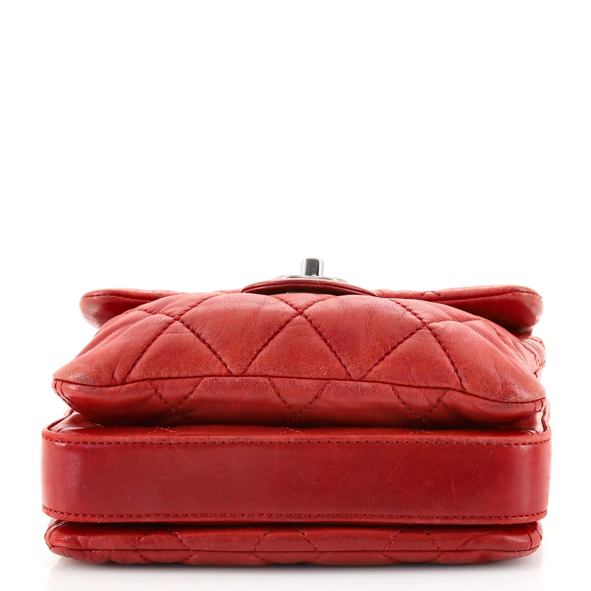 Women's or Men's Chanel 3 Flap Bag Quilted Lambskin Mini