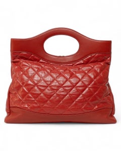 Chanel 31 Bag Large Timeless Rossa