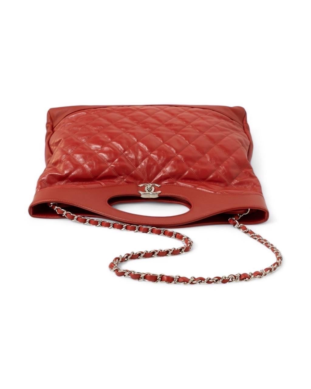 Chanel 31 Bag Large Timeless Rossa For Sale 2