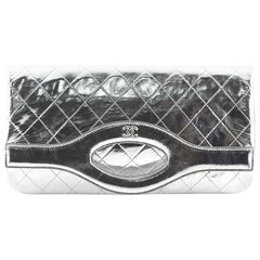 Chanel 31 Pouch Quilted Metallic Calfskin Medium