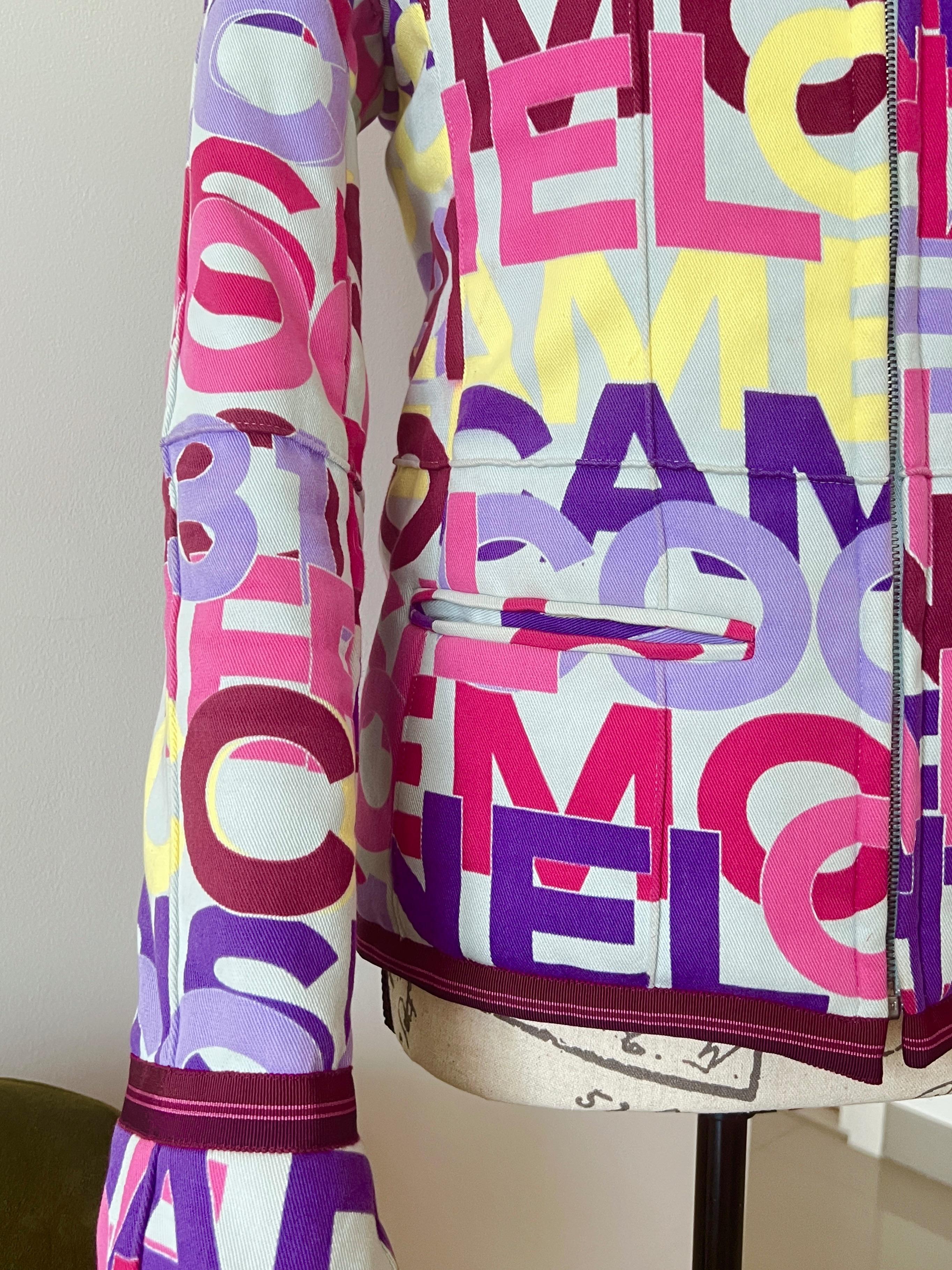 Chanel 31 Rue Cambon CC Logo Multicolour Puffer 6