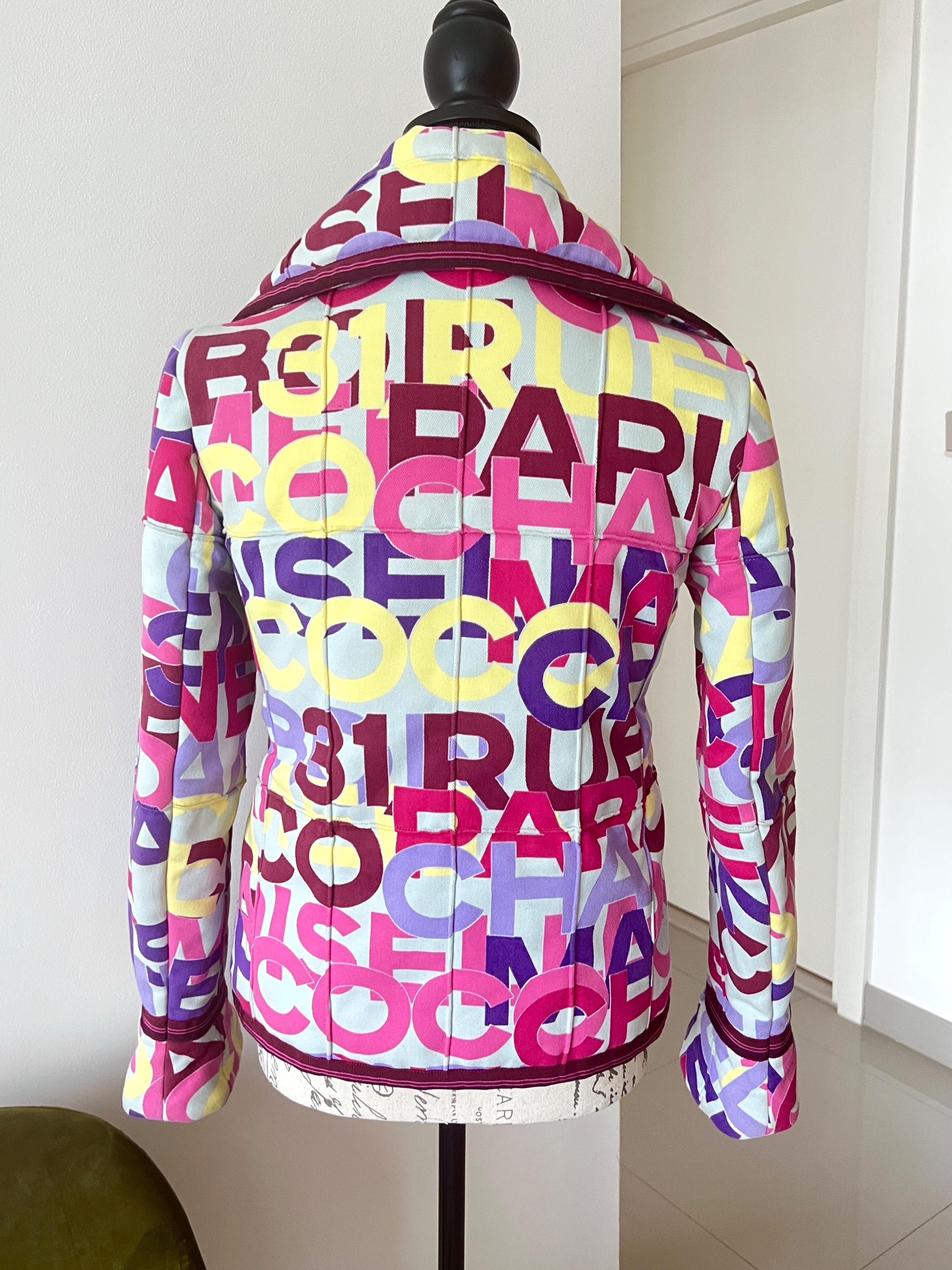 Chanel 31 Rue Cambon CC Logo Multicolour Puffer 8