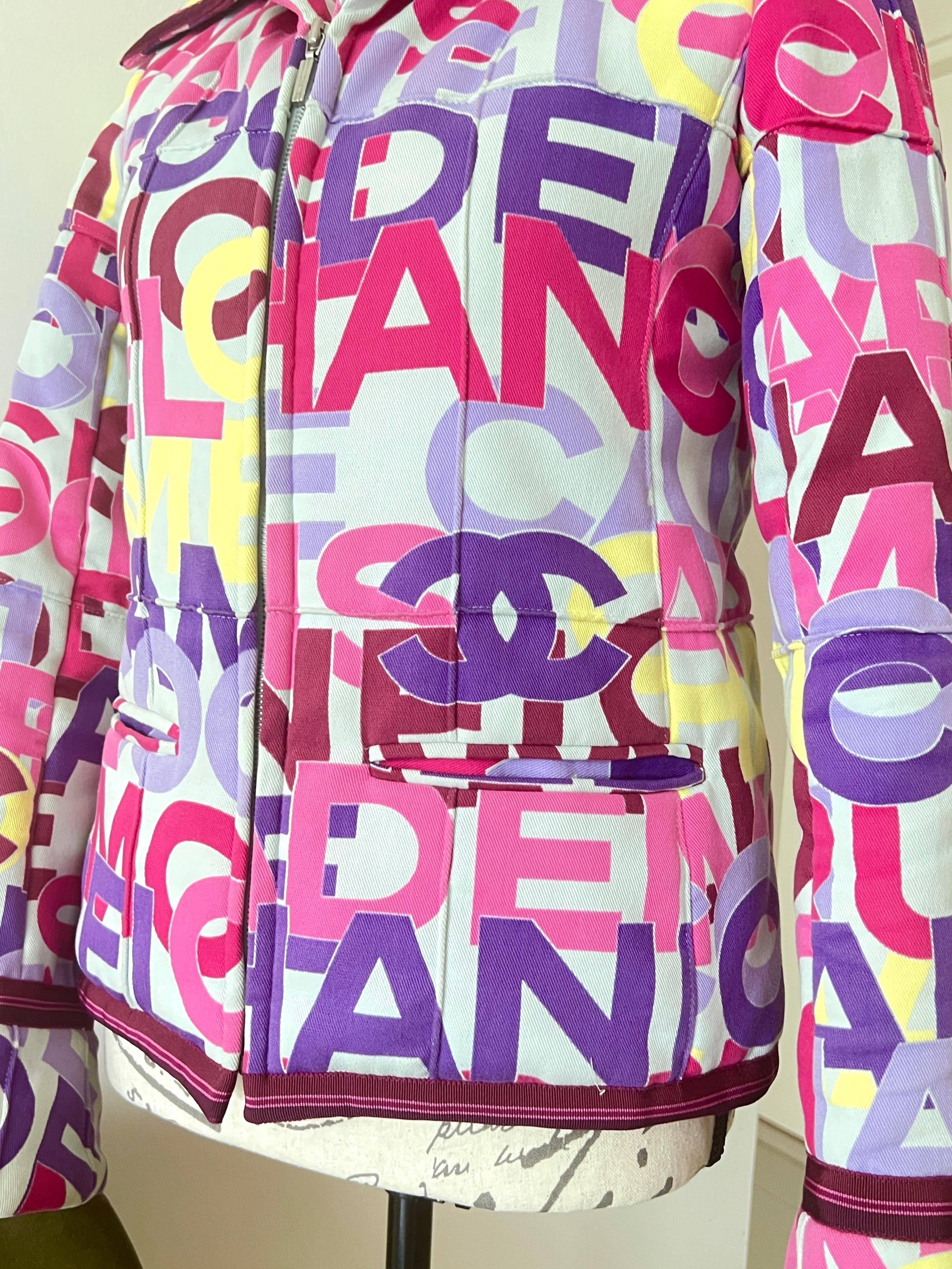 chanel coat puffer