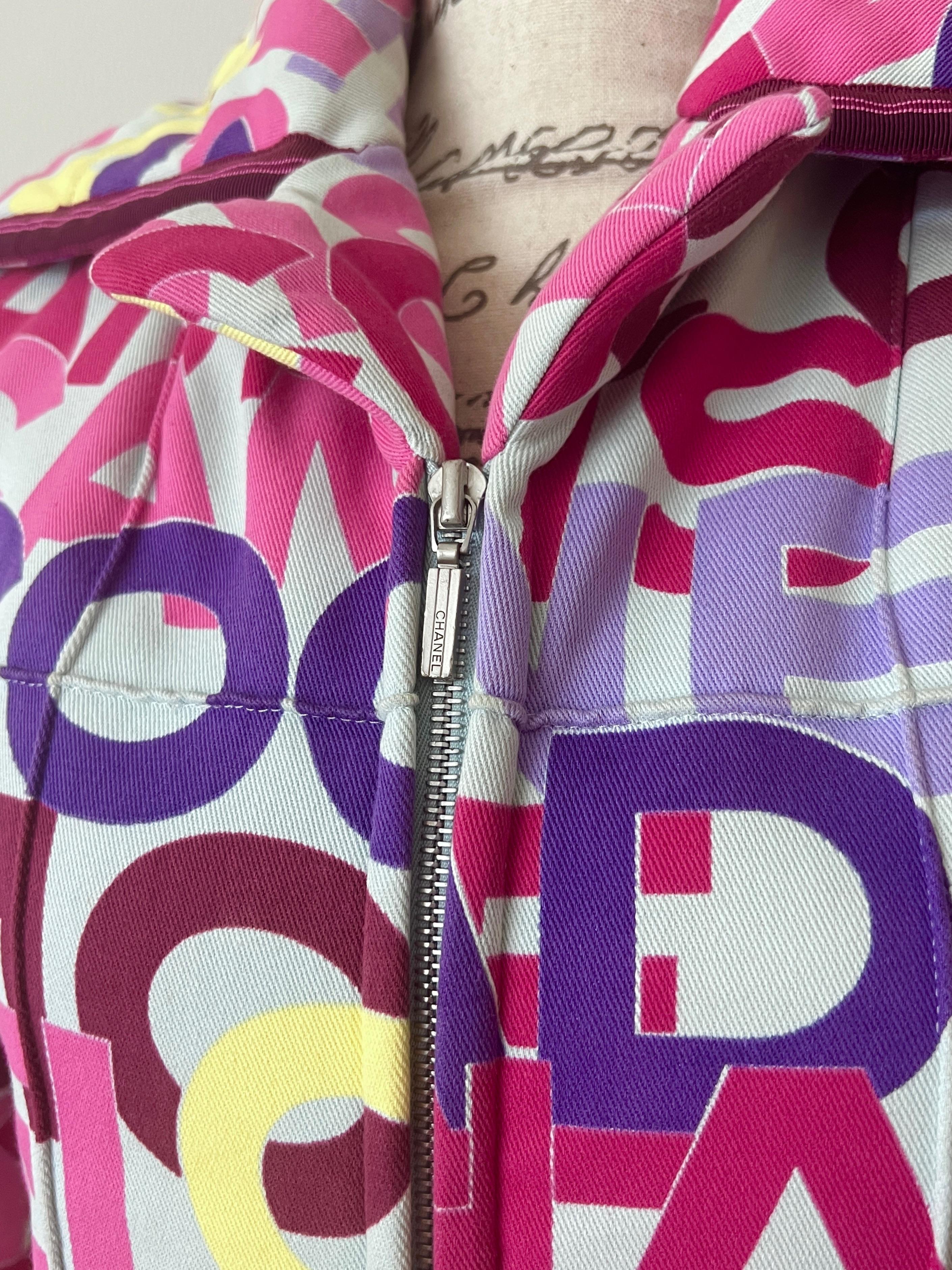 Women's or Men's Chanel 31 Rue Cambon CC Logo Multicolour Puffer