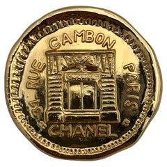 Chanel 31 Rue Cambon Coin Brooch