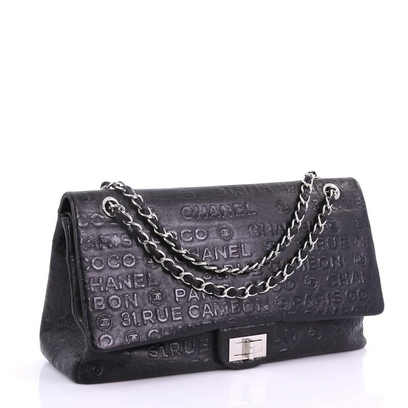 Chanel 31 Rue Cambon Double Flap Bag Embossed Leather Maxi at 1stDibs chanel 31 rue cambon flap bag chanel 31 rue cambon bag leather chanel bag 31 rue cambon