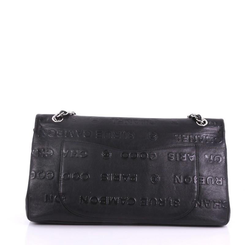 Chanel 31 Rue Cambon Double Flap Bag Embossed Leather Maxi at 1stDibs chanel 31 rue cambon flap bag chanel 31 rue cambon bag leather chanel bag 31 rue cambon