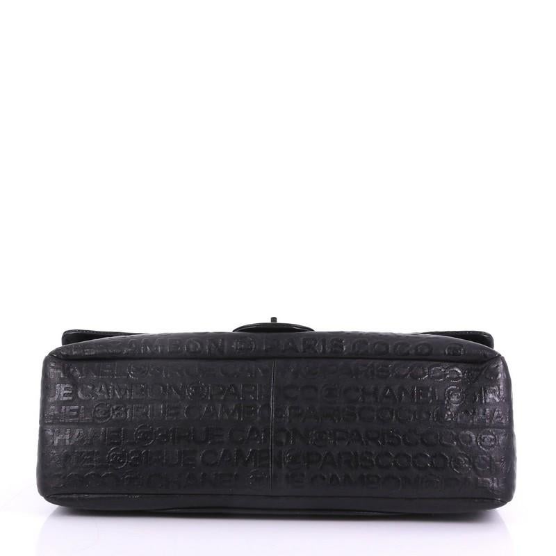 Chanel 31 Rue Cambon Double Flap Bag Embossed Leather Maxi at 1stDibs chanel 31 rue cambon flap bag chanel 31 rue cambon bag leather chanel bag 31 rue cambon