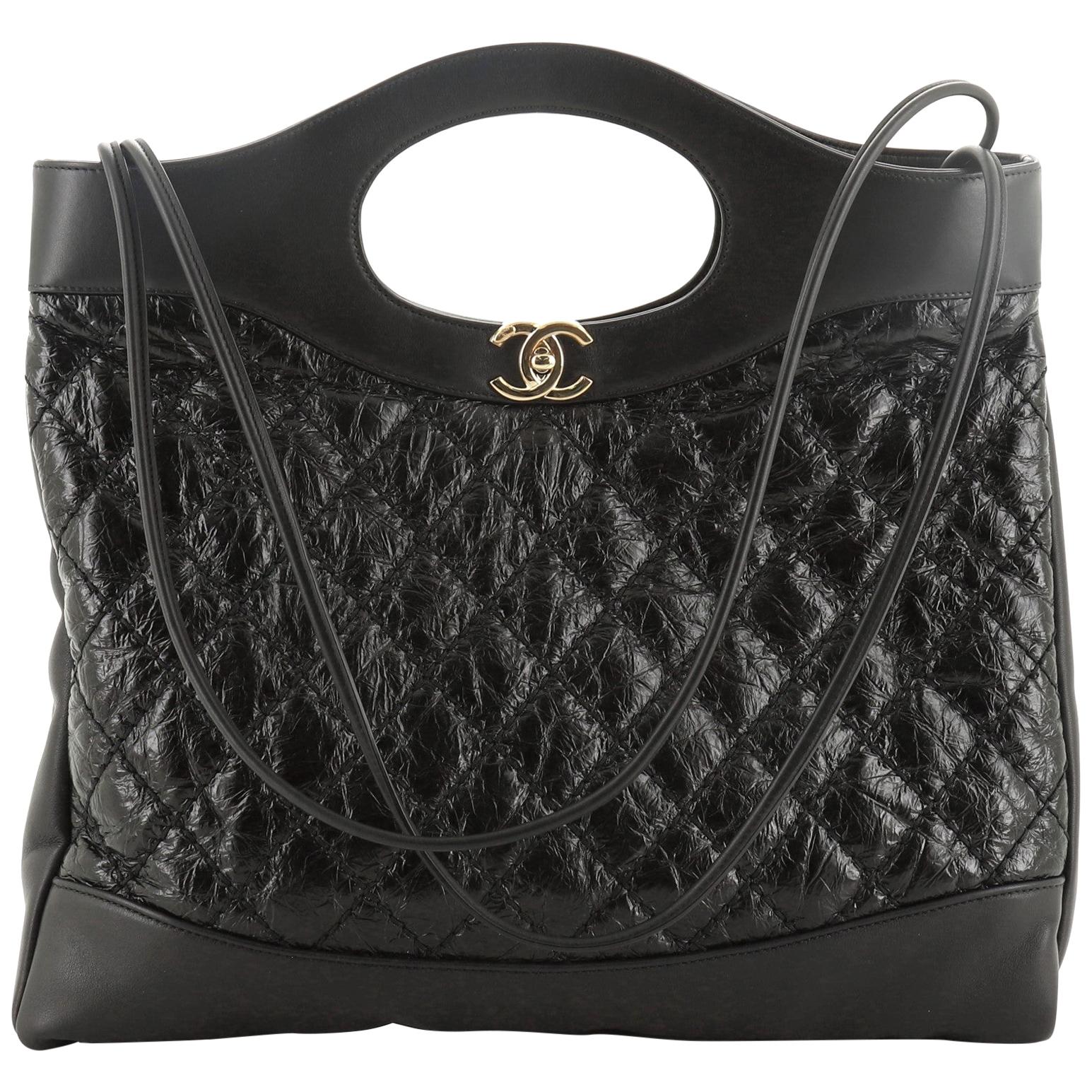 Chanel 31 Shopping Bag Quilted Calfskin Large at 1stDibs