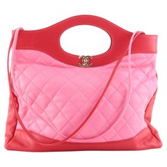 Chanel 31 Shopping Bag Quilted Lambskin Large at 1stDibs