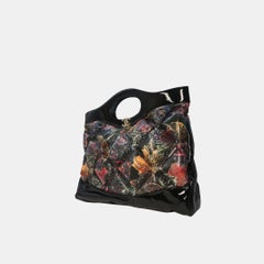 Chanel 31 Shopping Bag Quilted Printed Cotton and Calfskin Large