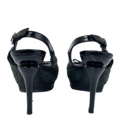 Chanel-37- 2009 CC Logo Slingback Pumps