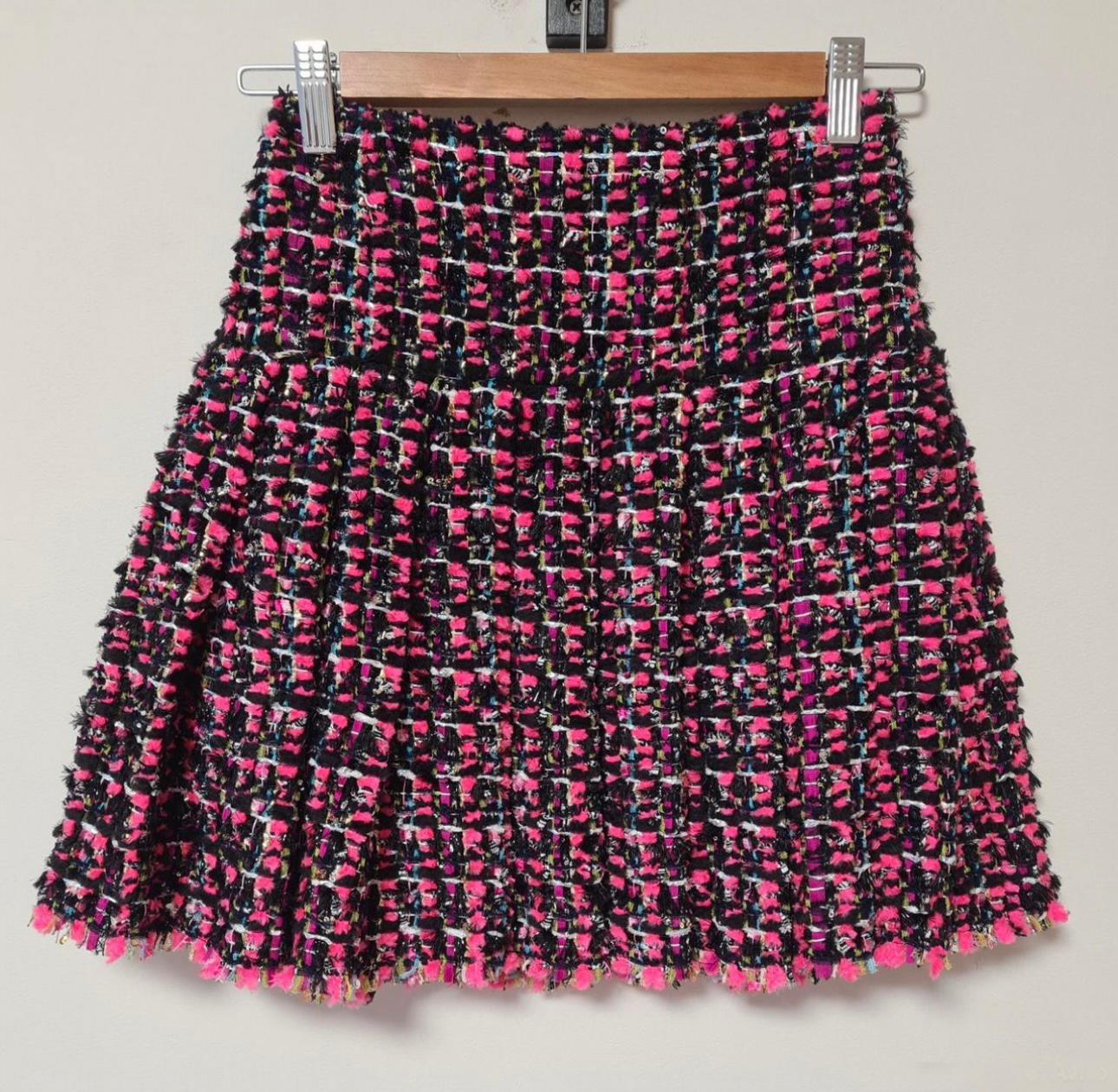 Chanel 3K$ New Globalization Collection Lesage Tweed Skirt 1