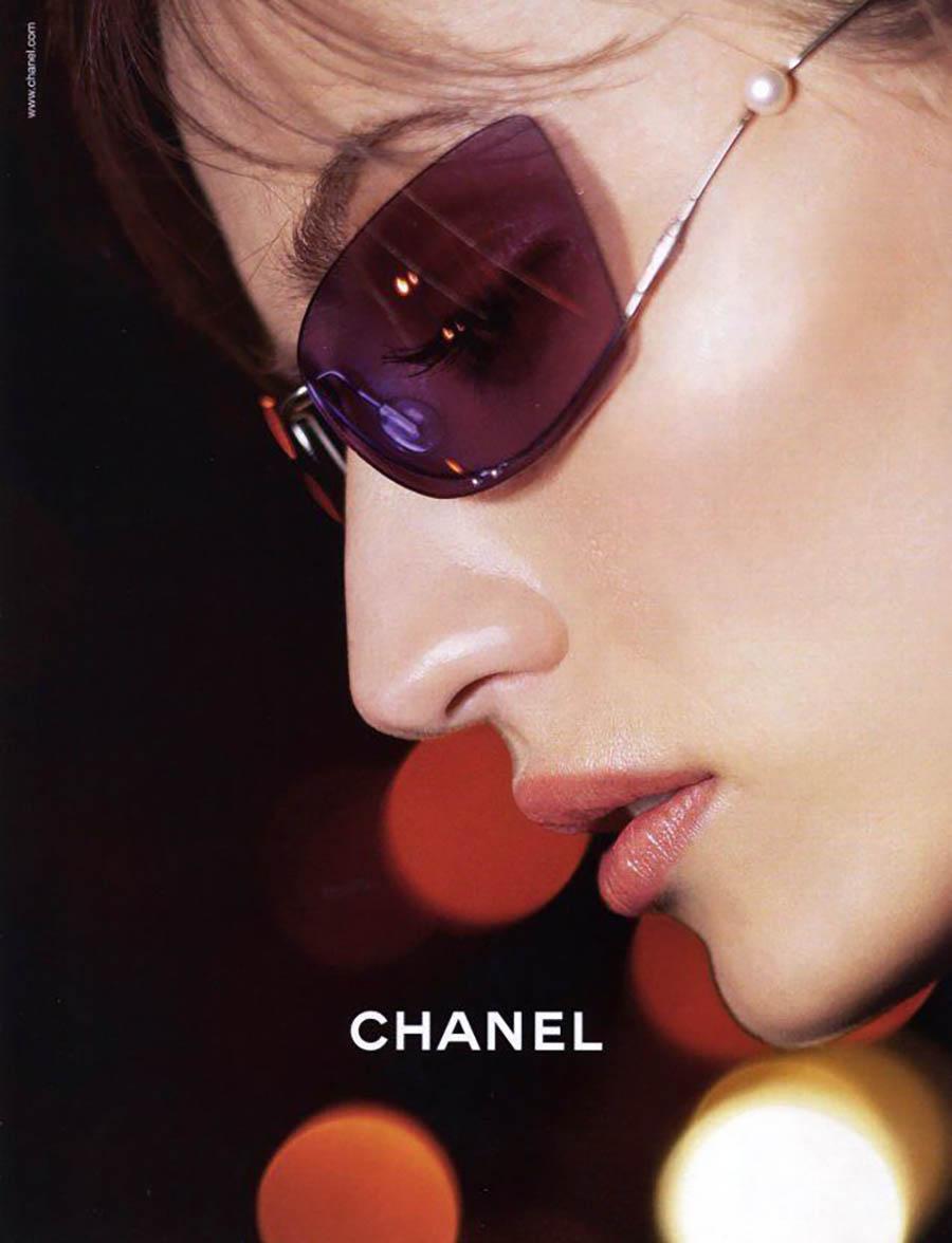 Occhiali da sole Chanel 4054-H Pearl Shield - Indossati da Carrie in Sex and the City in vendita 3