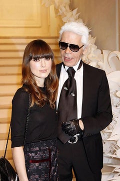 CHANEL 4K$ Keira Knightley Schwarzer Stil Lesage Tweed-Rock 34 FR