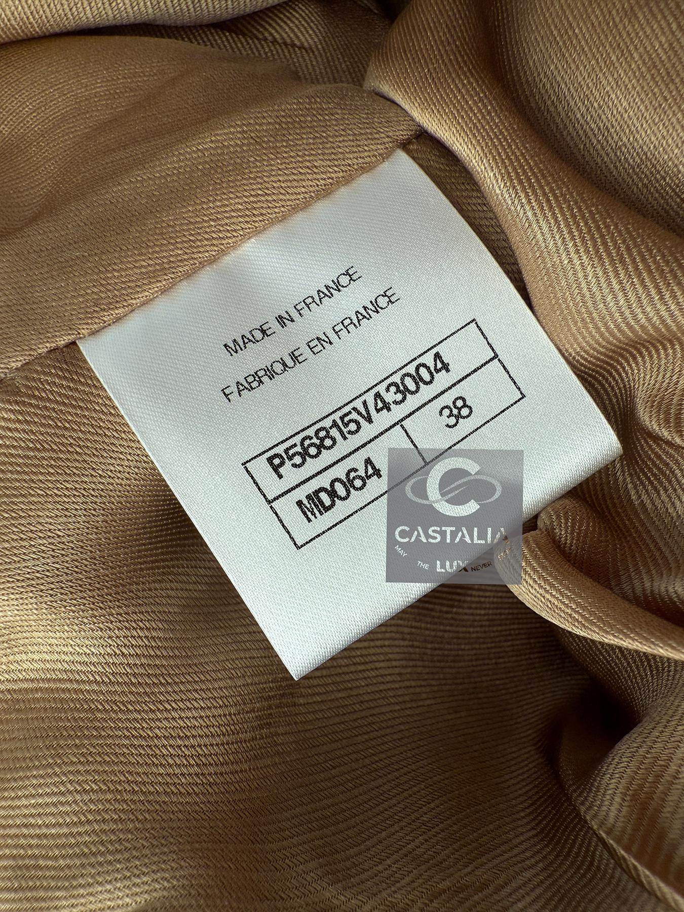 Chanel 4K$ New Paris / Cosmopolite Lesage Gonna in tweed 38 FR in vendita 7