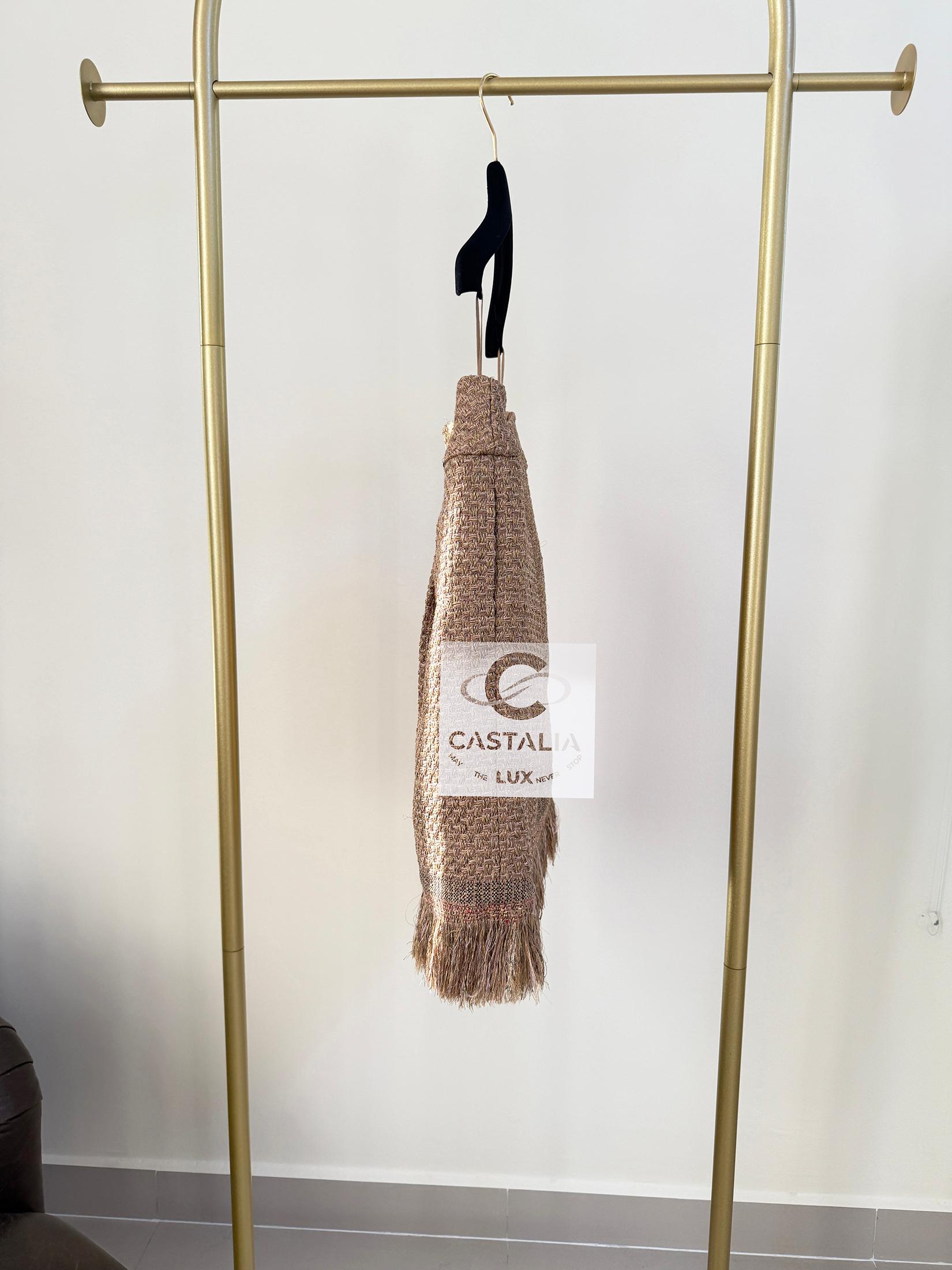 Chanel 4K$ New Paris / Cosmopolite Lesage Tweed Skirt 38 FR For Sale 3