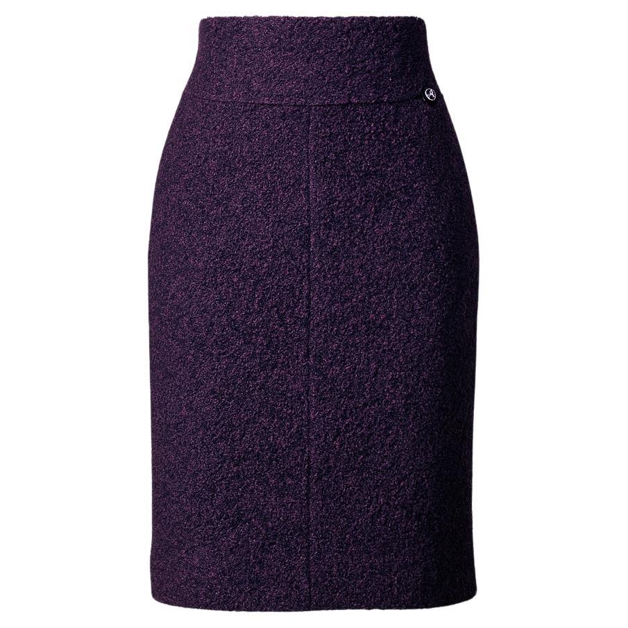 CHANEL 4K$ New Paris / Dallas Alpaca Tweed Skirt 42 FR