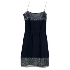 Chanel 4K$ Silk and Lace Runway Dress