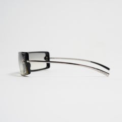 Chanel 5077-B Gradient Rimless Swarovski Crystal Sunglasses