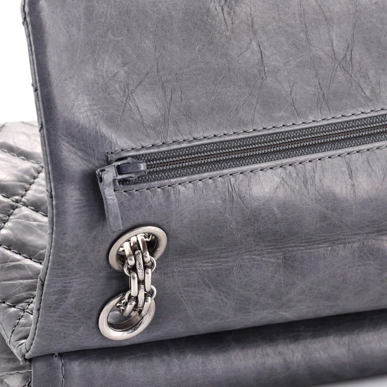 Chanel Grey 50th Anniversary Reissue 225 Flap Bag