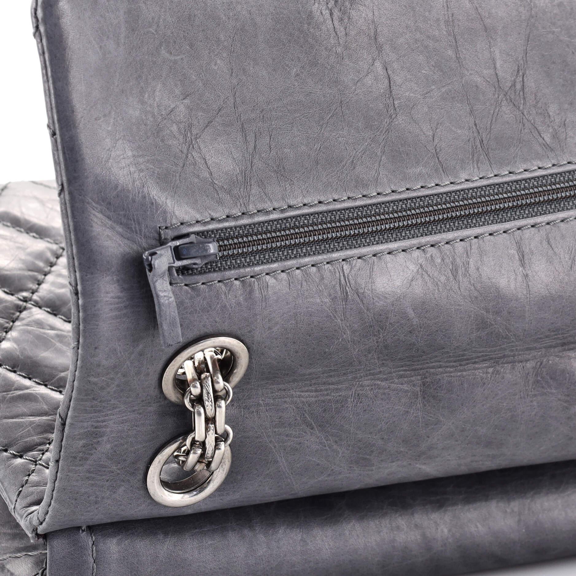 Chanel 50th Anniversary Reissue 2.55 Flap Bag Quilted Aged Calfskin 225 3
