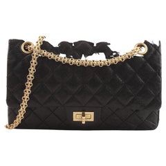 Chanel 50th Anniversary Reissue 2.55 Flap Bag Quilted Aged Calfskin 225