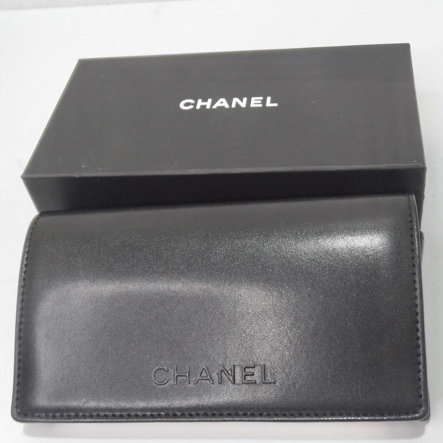 Chanel 5313 CC Butterfly Signature Sunglasses Black 8