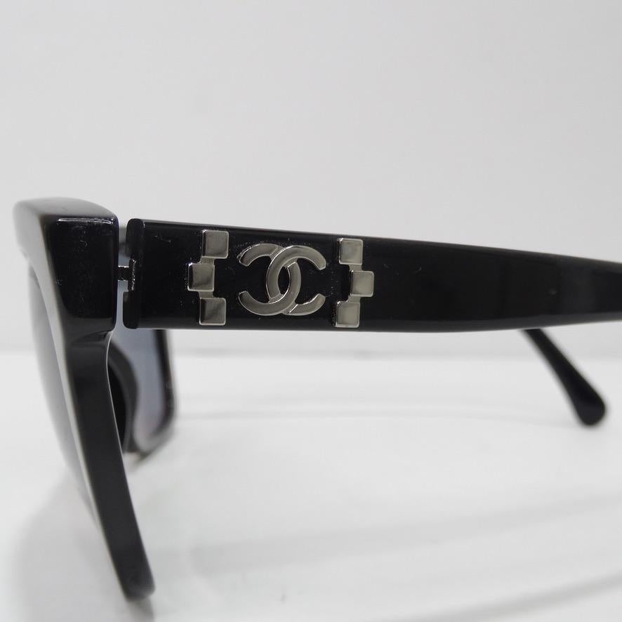 Chanel 5313 CC Butterfly Signature Sunglasses Black 1