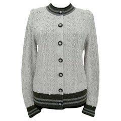 Chanel 5K$ CC Jewel Edelweiss Buttons Cashmere Cardigan