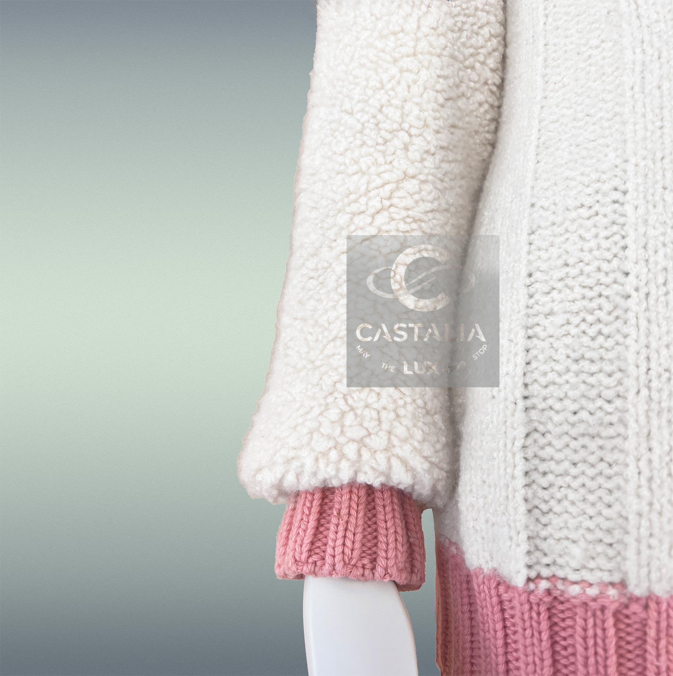 CHANEL 5K$ New Paris / Edinburgh Runway Teddy Jumper 34 FR en vente 5