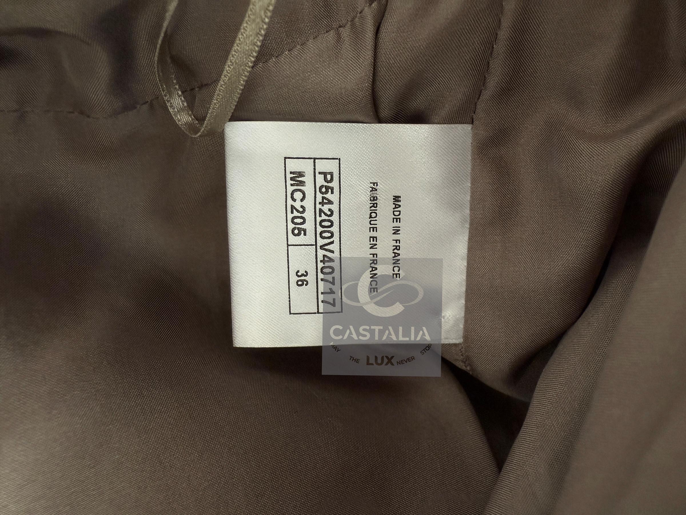 Chanel 5K$ New Paris / Rome Pantaloni iconici in tweed 36 FR in vendita 13