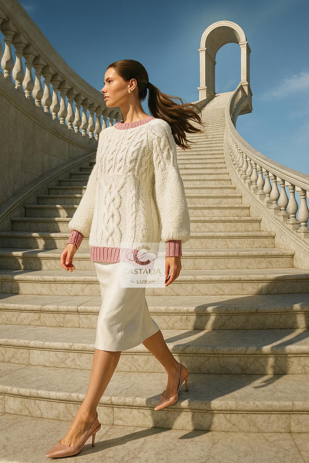 Chanel 5K$ Paris / Edinburgh Runway Teddy Jumper 34 FR en vente 1