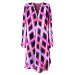 CHANEL 5K$ Rare Collectible CC Logo Silk Muslin Jacket 36 FR