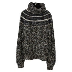 Chanel 5K$ Runway Ägyptische Symbole Lesage Tweed Pullover