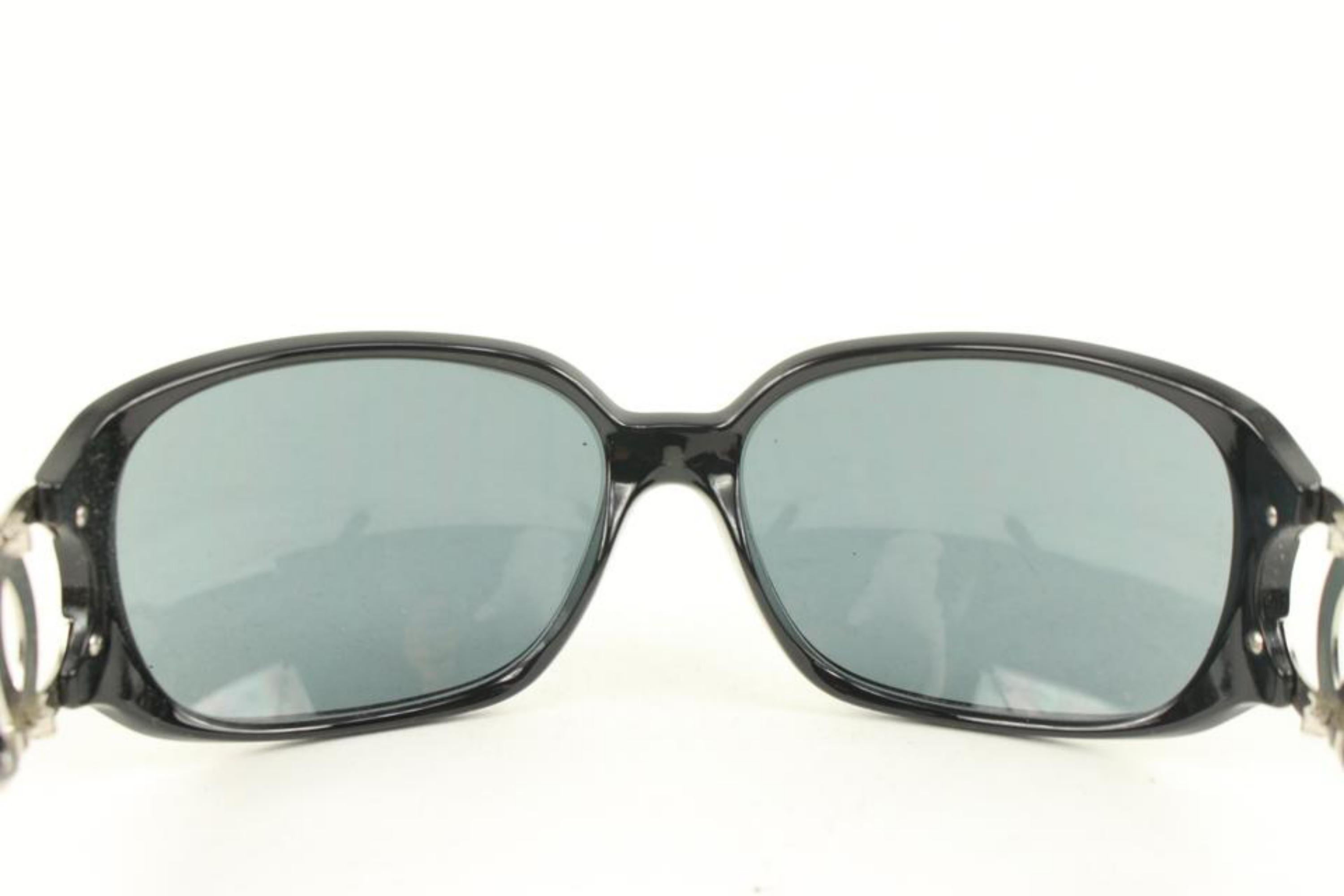 Chanel 6014 CC Jumbo Black Sunglasses 19ck31s 5