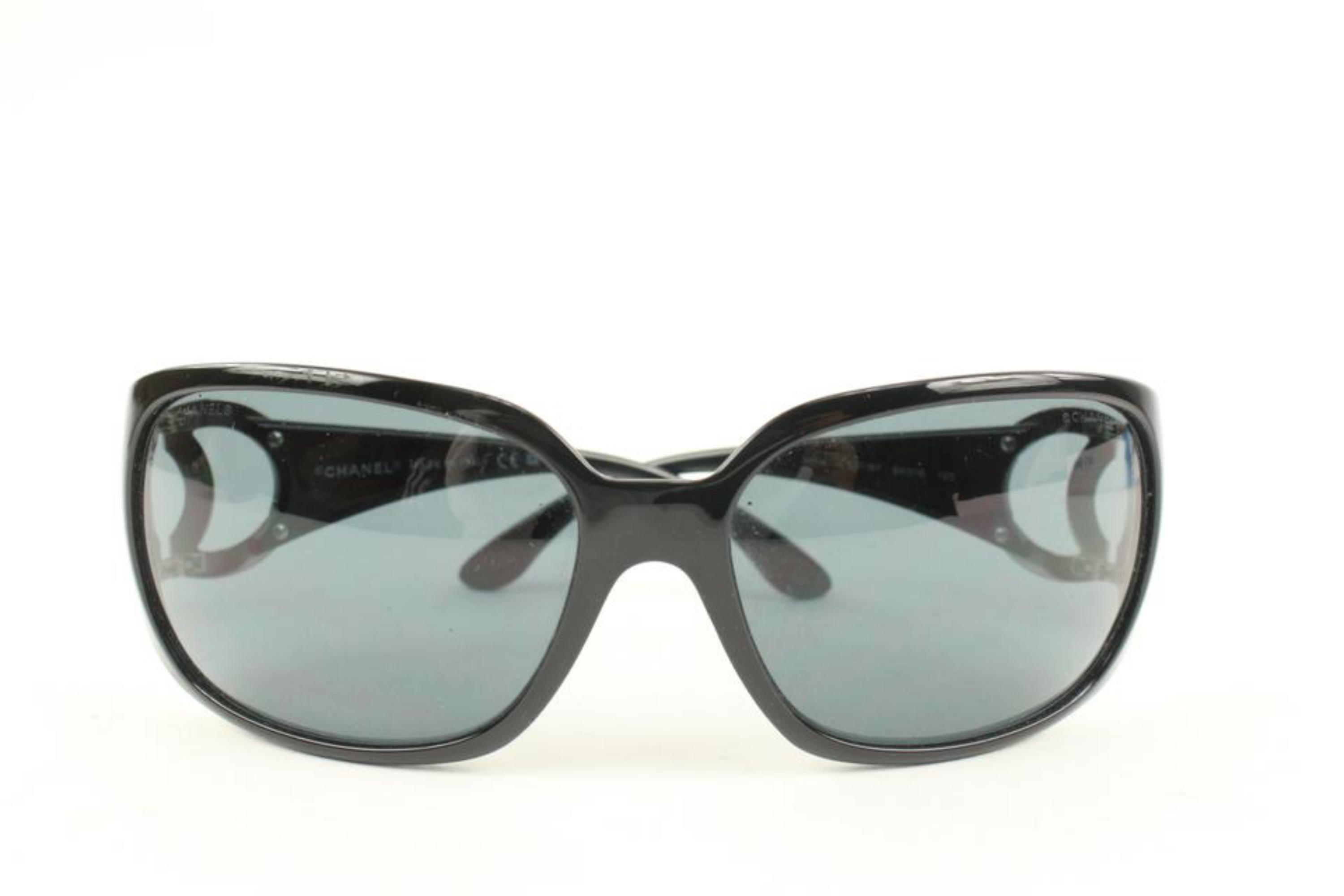 Chanel 6014 CC Jumbo Black Sunglasses 19ck31s 1