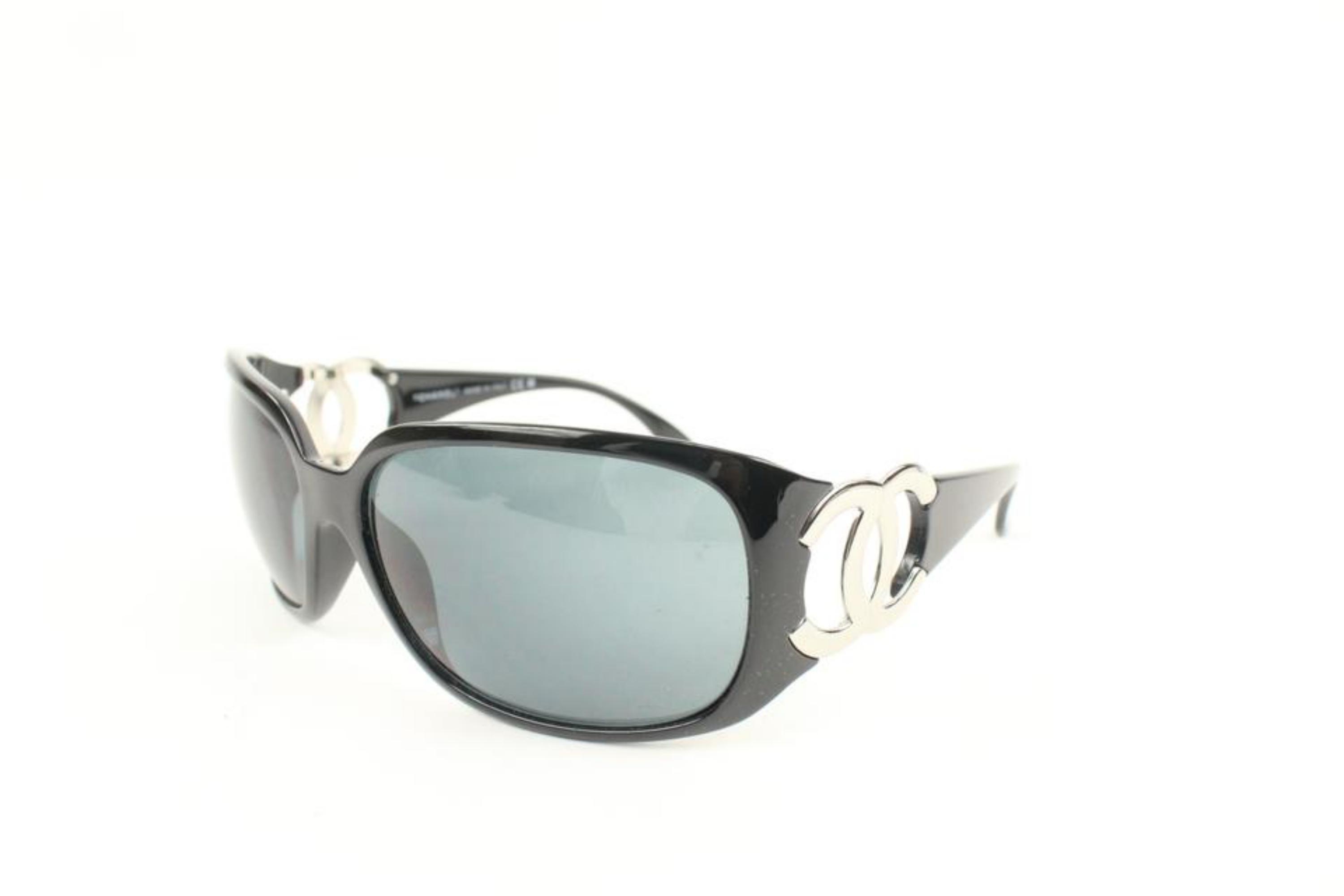 Chanel 6014 CC Jumbo Black Sunglasses 19ck31s 2