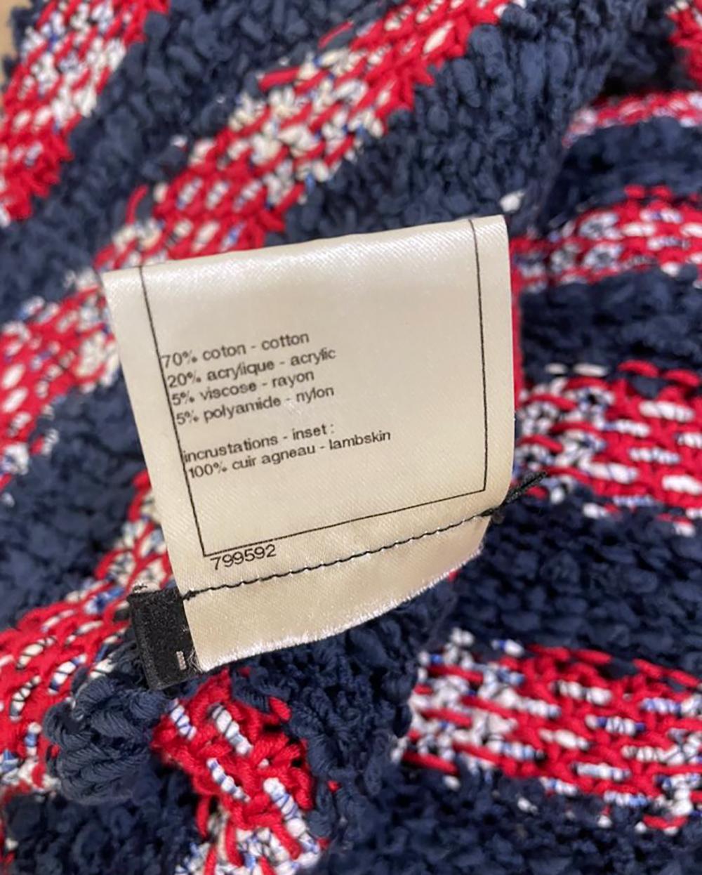 Chanel 6K$ CC Bottoni Gripoix Giacca da passerella Vestito 36 FR 6