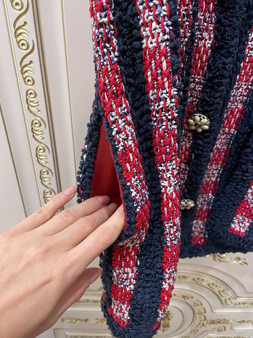 Chanel 6K$ Laufstegweste mit Jewel-Knöpfen für die französische Riviera im Angebot 2