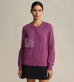 Chanel 6K$ Nuovo Cardigan Iconico CC Turlock in cashmere